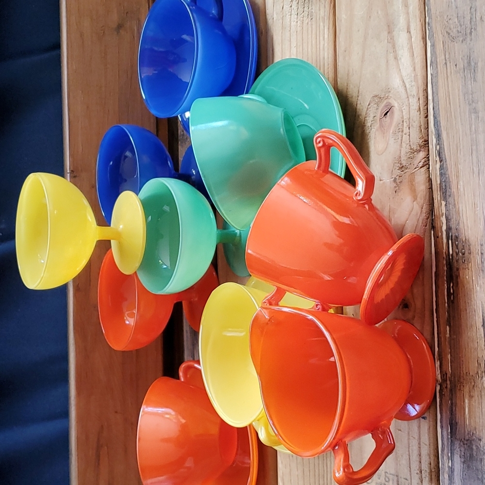 Vtg Fire King 🌈 14pc set